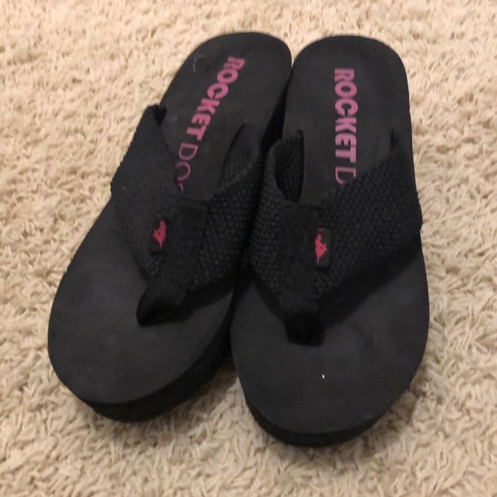 Cute comfy wedge sandals